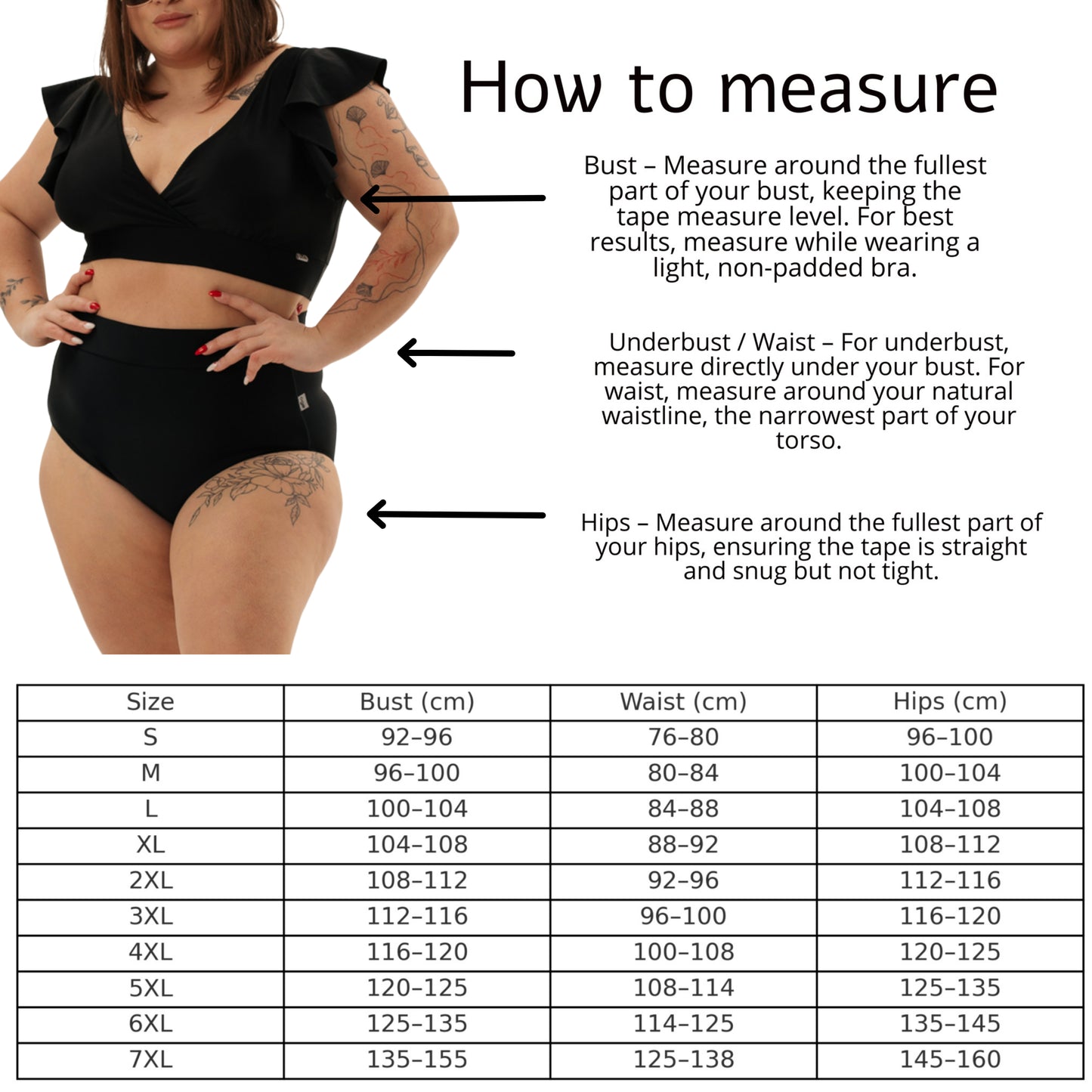 Irene Black High-Waisted Tummy Control Swimsuit