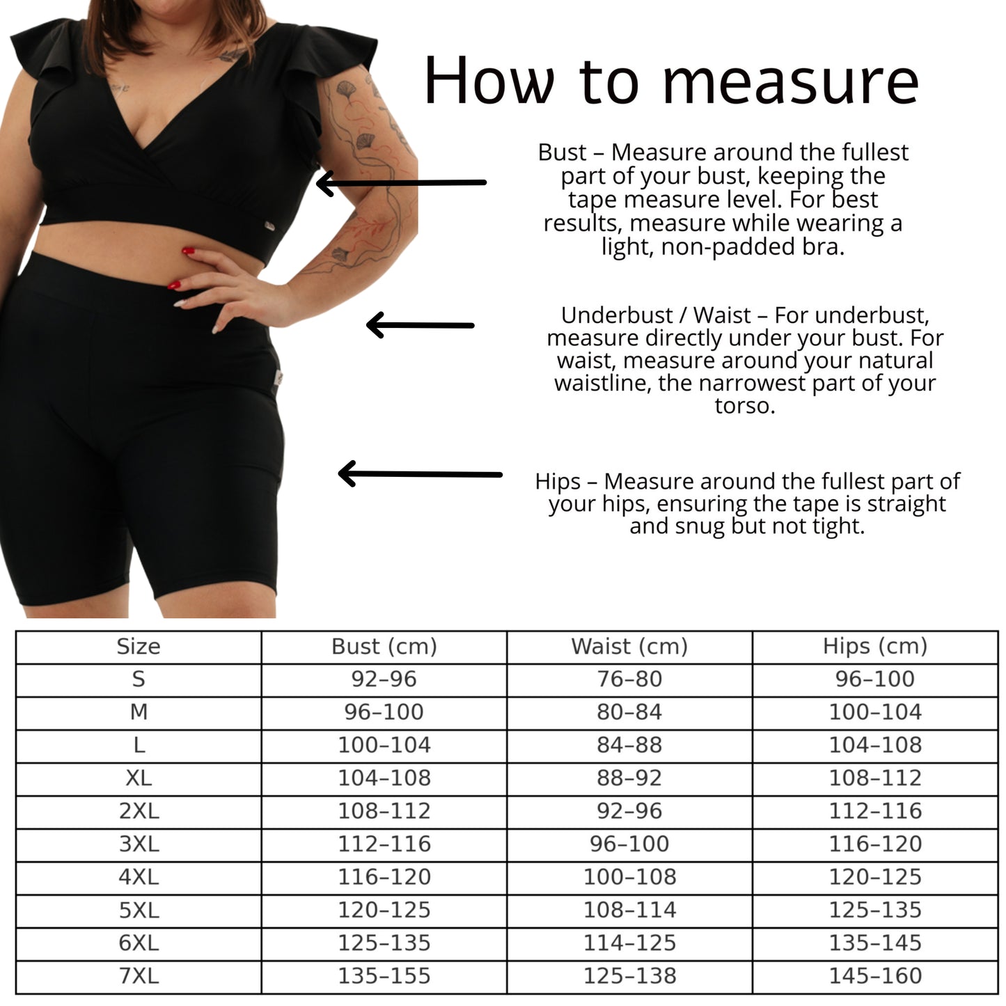 Irene Black Tummy Control Swim Shorts Set